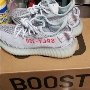 white core black red yeezy